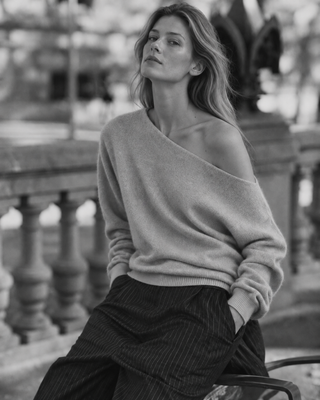 Cashmere Off The Shoulder