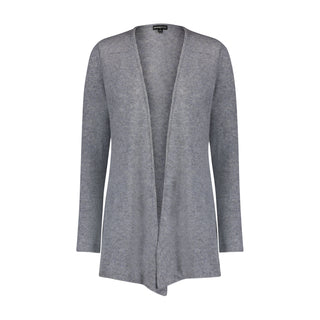 Cashmere Open Duster- Grey Shadow