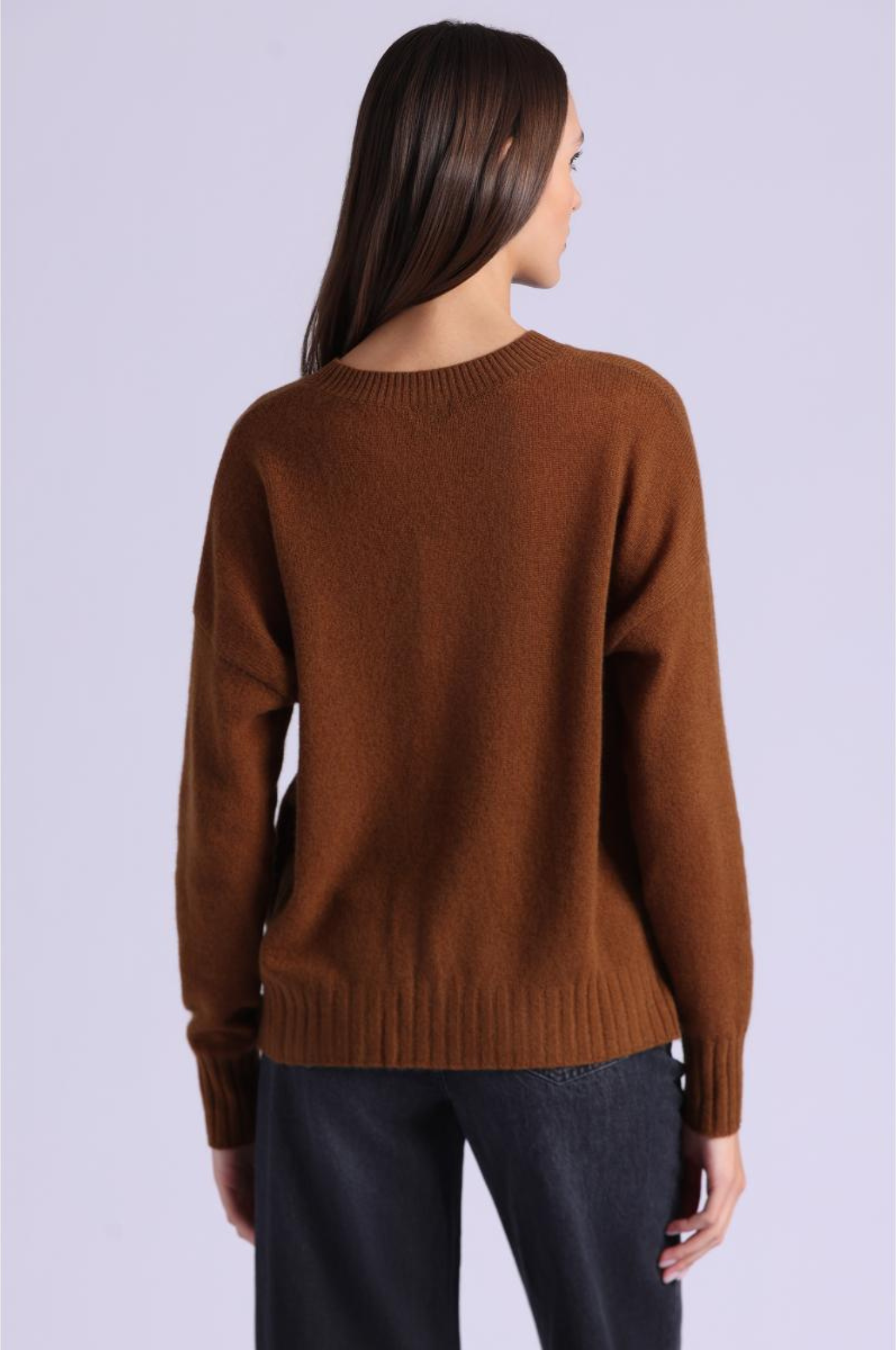 Cashmere Raglan Crew