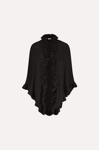 Cashmere Ruffle Shawl