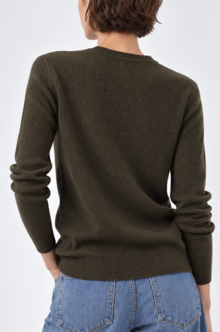 Shaker Long Sleeve Crew Neck