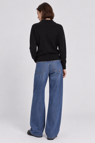 Cashmere Henley Polo with Pocket
