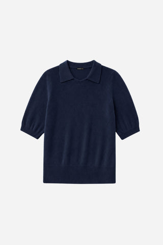 Cashmere Short Sleeve Polo