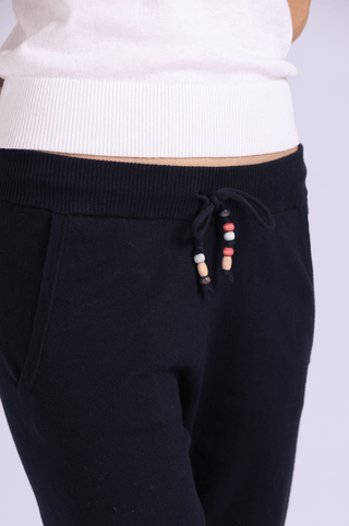 Jogger with Beaded Drawstring