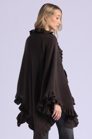 Cashmere Ruffle Shawl