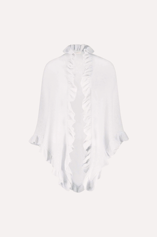 Cashmere Ruffle Shawl