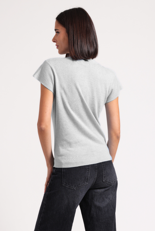 Supima Cotton Cap Sleeve Crew