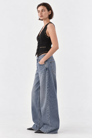 Viscose Western Vest