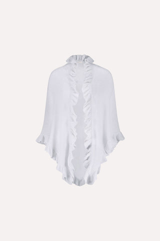 Cashmere Ruffle Shawl