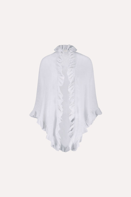 Cashmere Ruffle Shawl