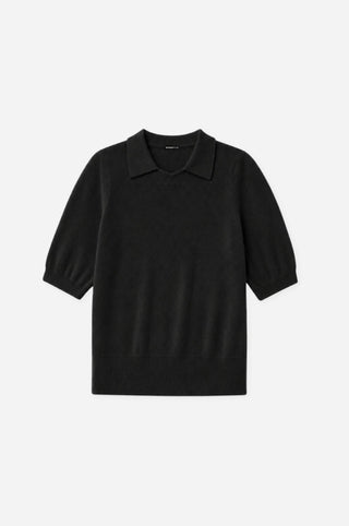 Cashmere Short Sleeve Polo