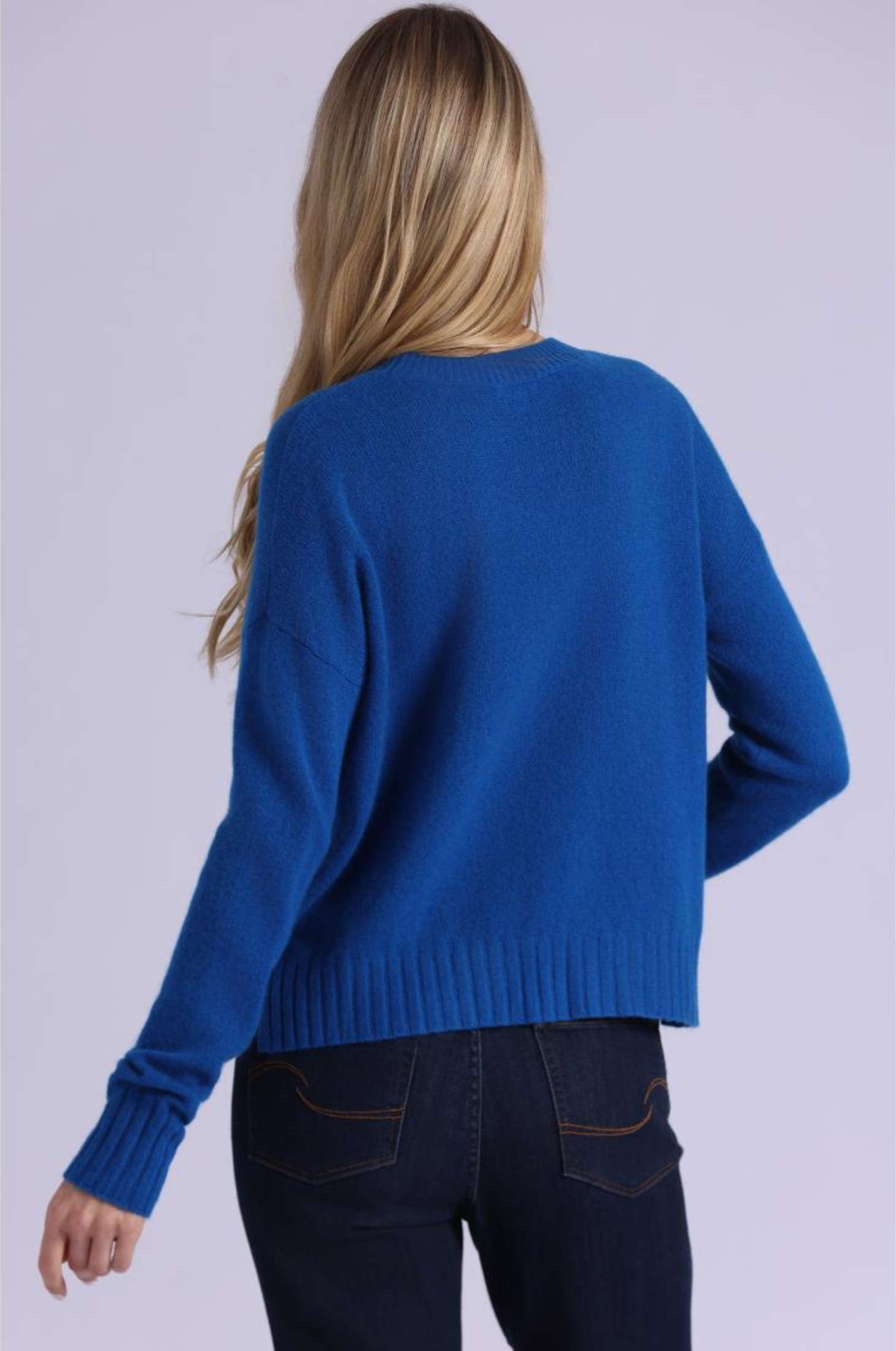 Cashmere Raglan Crew