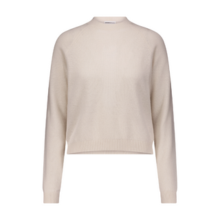 Cashmere 9gg Long Sleeve Shrunken Crew