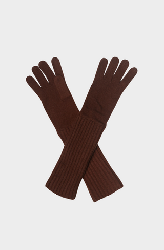 Cashmere Spandex Full Finger Gloves