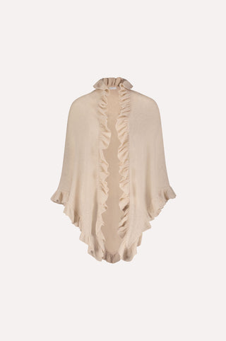 Cashmere Ruffle Shawl