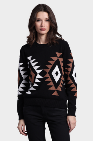 Cotton Aztec Crew Neck