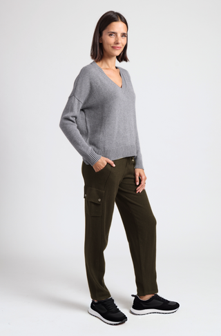 Cotton Cashmere Cargo Pant