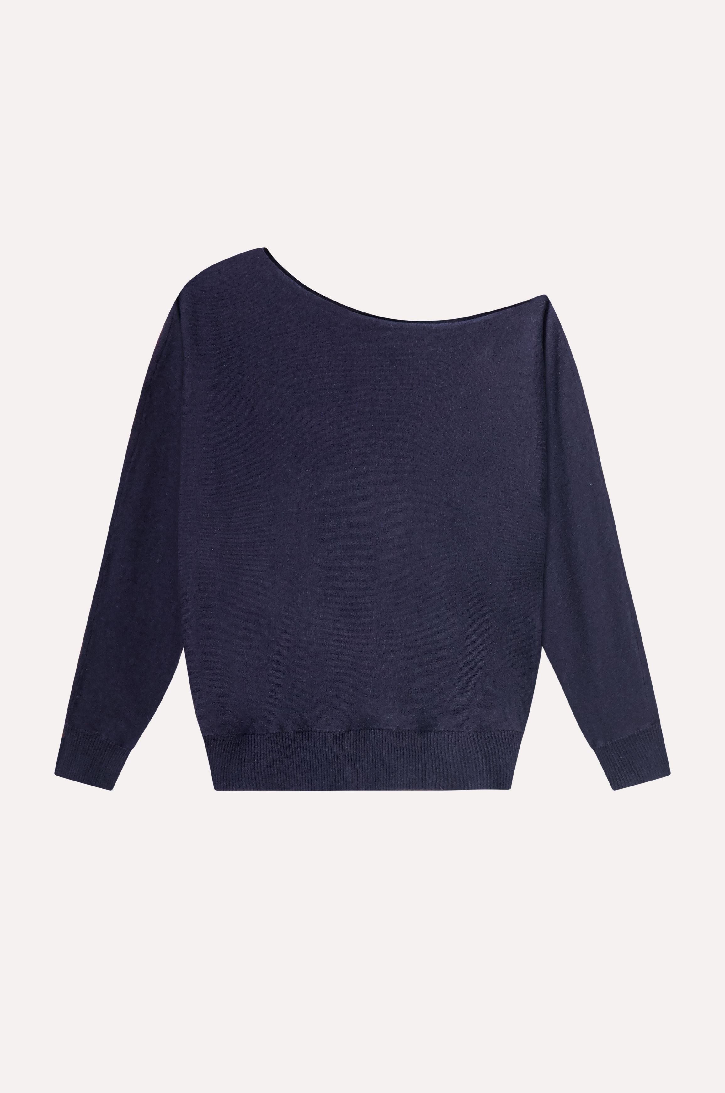 Cotton Cashmere Off The Shoulder Top – Minnie Rose