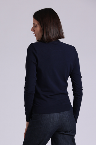 Viscose Long Sleeve Crew Neck