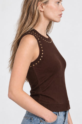 Viscose Western Embellished Tank