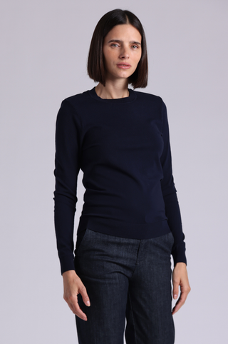 Viscose Long Sleeve Crew Neck