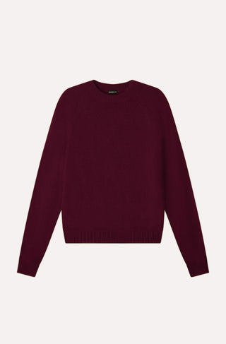 Cashmere 9gg Long Sleeve Shrunken Crew