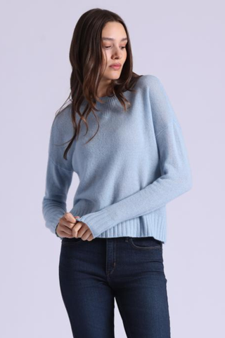 Cashmere Raglan Crew