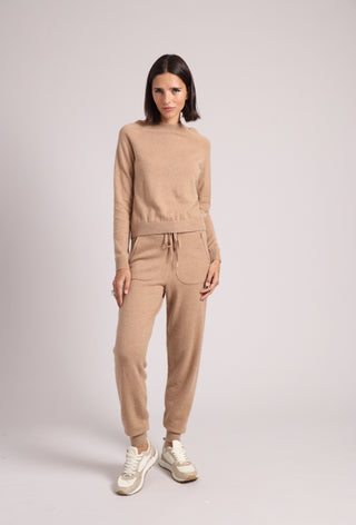 Cashmere Relaxed Joggers with Pockets