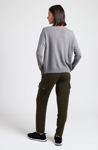 Cotton Cashmere Cargo Pant