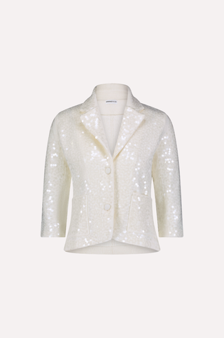 Paillette Sequin Shrunken Blazer