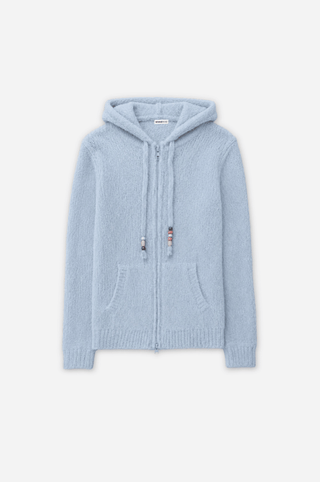 Boucle Double Zip Hoodie