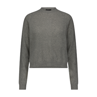 Cashmere 9gg Long Sleeve Shrunken Crew