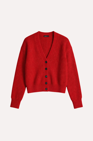 Cotton Shaker Crop Cardigan