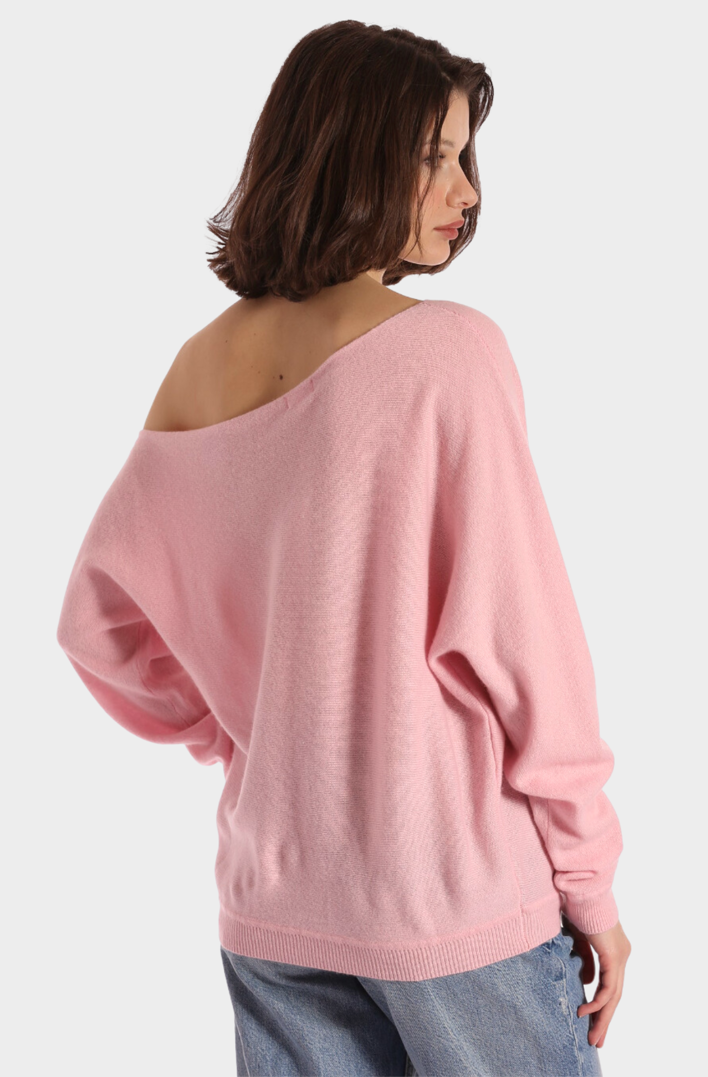 Cashmere Off The Shoulder Top