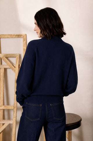 Cashmere Cropped Bomber