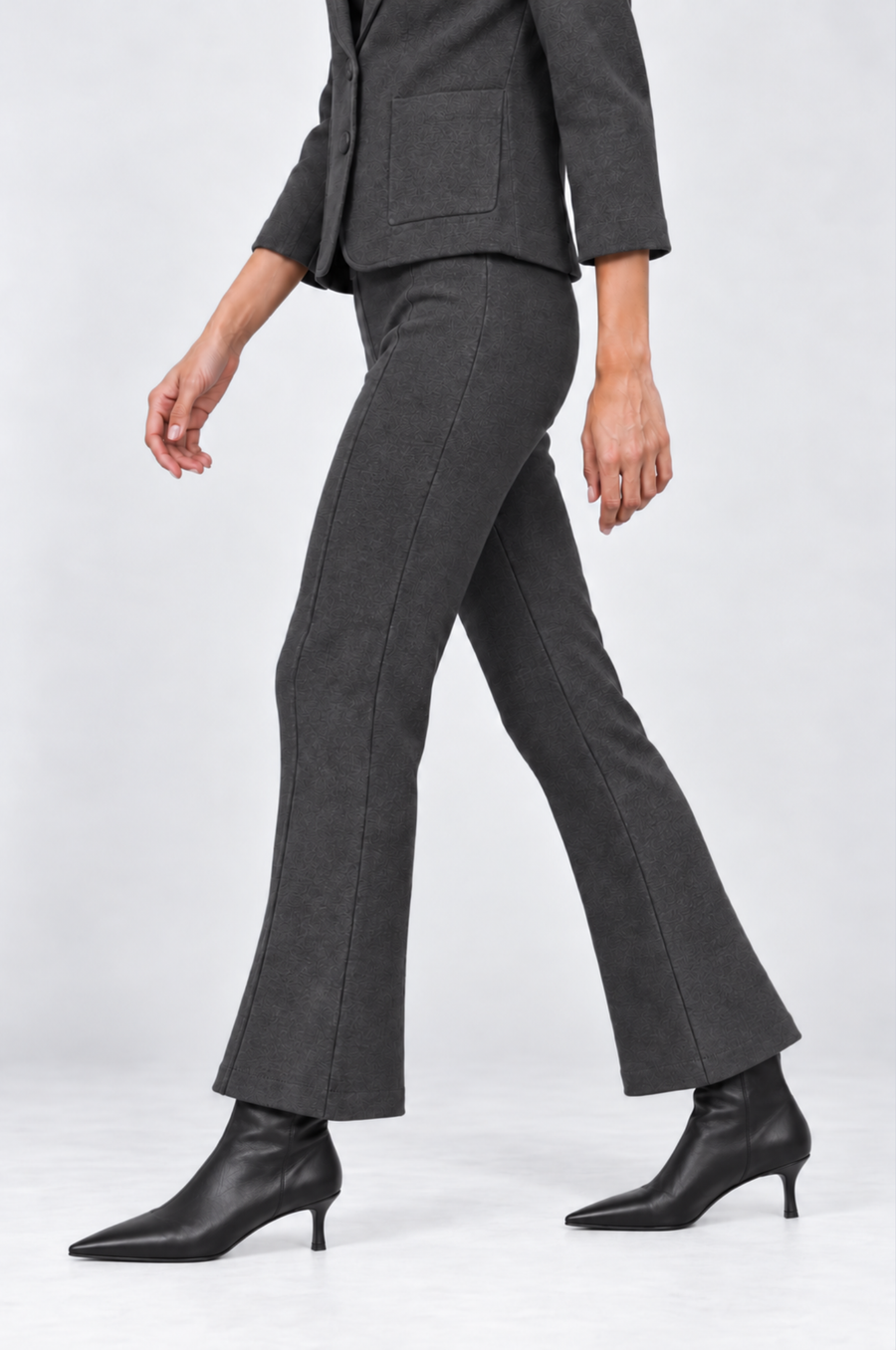Viscose Kick Flare Pant