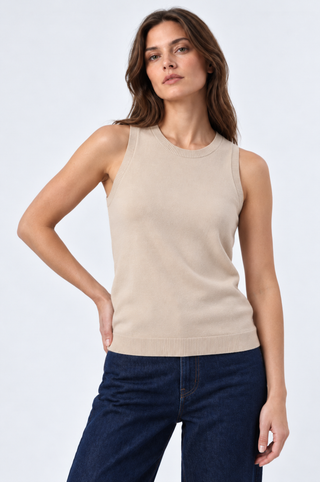 Viscose Crew Tank