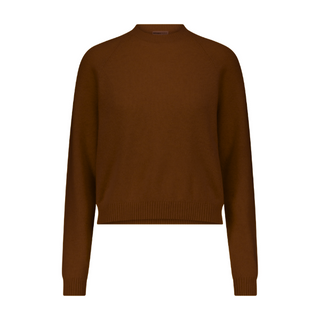 Cashmere 9gg Long Sleeve Shrunken Crew