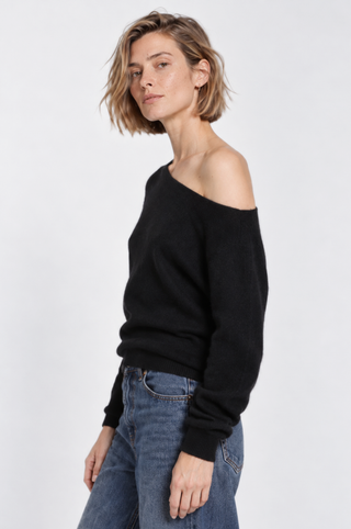 Cashmere Off The Shoulder Top
