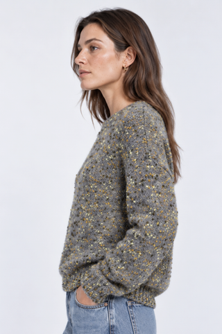 Boxy Long Sleeve Crew Neck