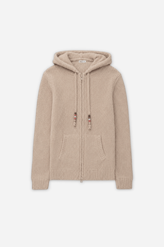 Boucle Double Zip Hoodie
