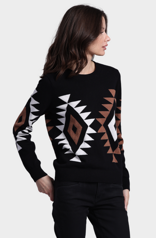 Cotton Aztec Crew Neck