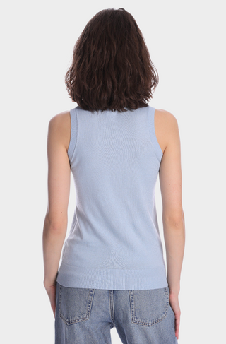 Supima Cotton Cashmere Scoop Neck Tank