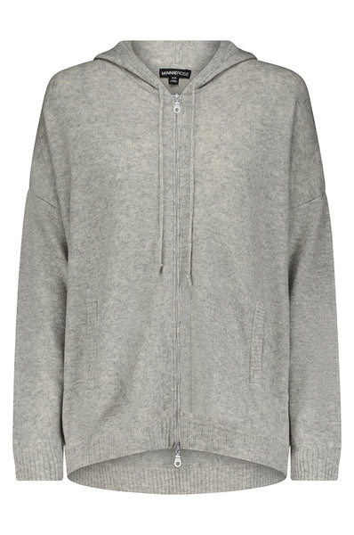 Cashmere Oversized Zip Hoodie – Minnie Rose