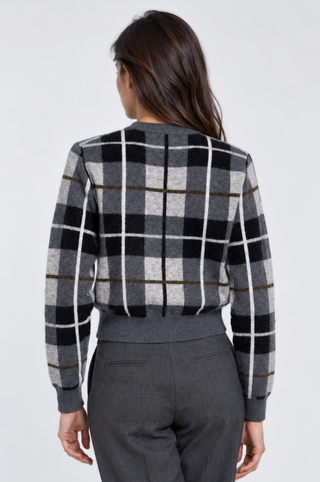 Plaid Cardigan