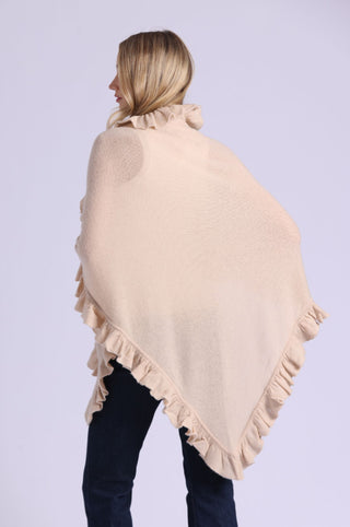 Cashmere Ruffle Shawl