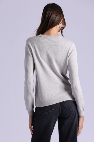 Canasta Embroidered Pullover