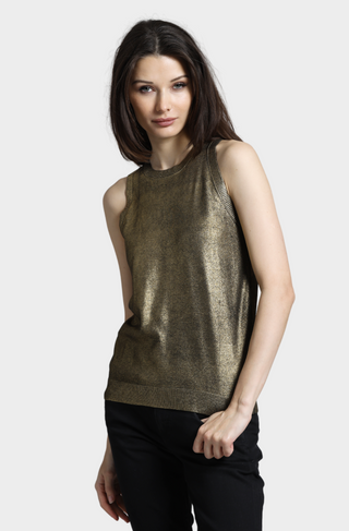 Viscose Metallic Print Tank