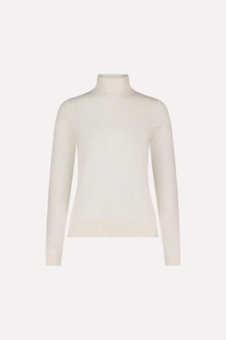 Supima Cotton Cashmere Long Sleeve Turtleneck