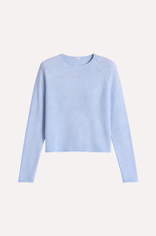 Sheer Luxury Cashmere Raglan Crew